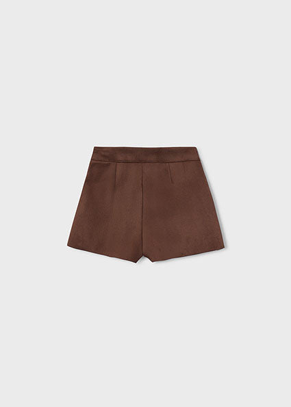 Junior Girl Faux Suede Short