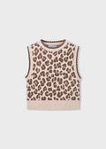 Leopard Sweater Vest