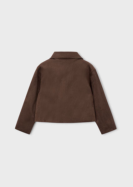 Faux Suede Jacket