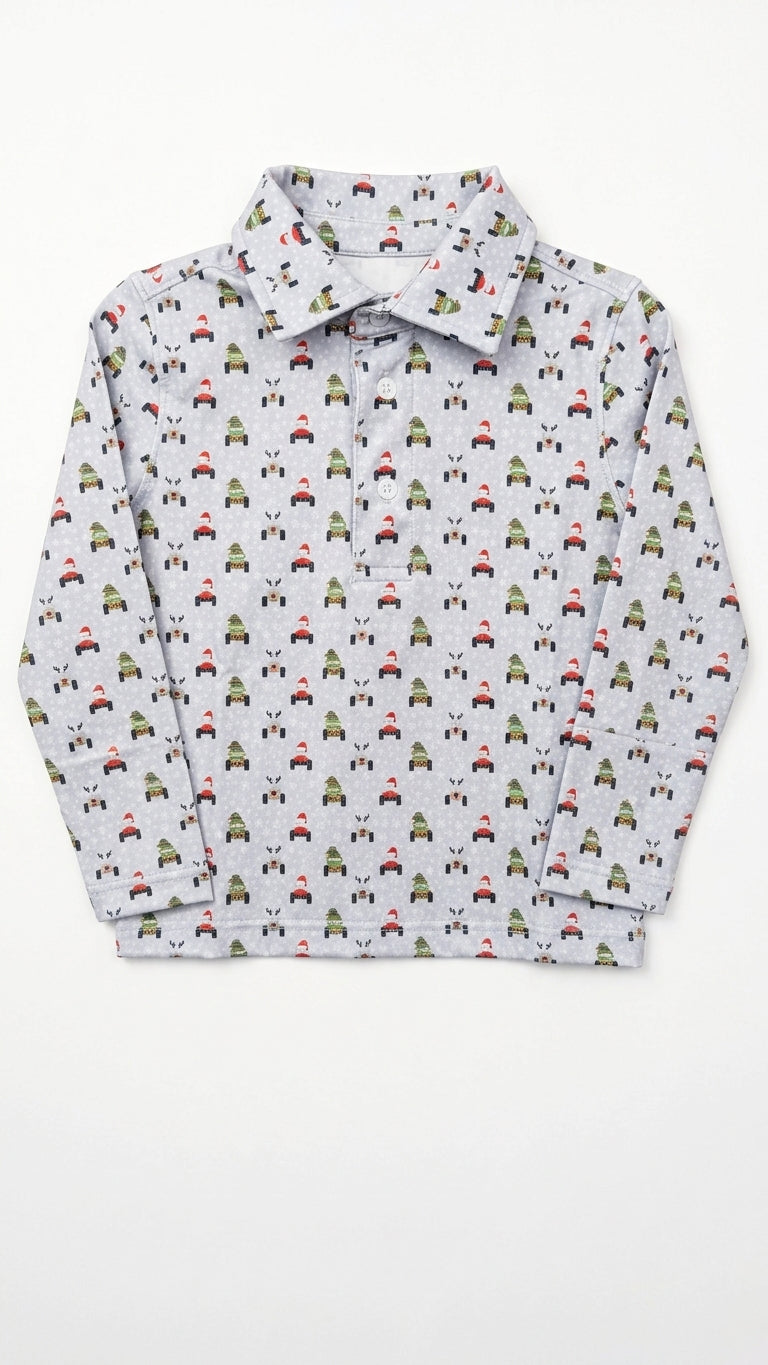 All Terrain Christmas Polo