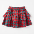 Tartan Ruffle Skirt