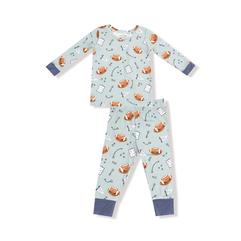 Boy's Bamboo L/S 2 pc  Pj's