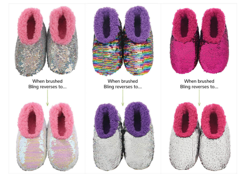 Reverse Bling Slippers