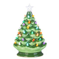 8" Vintage Lighted Tree