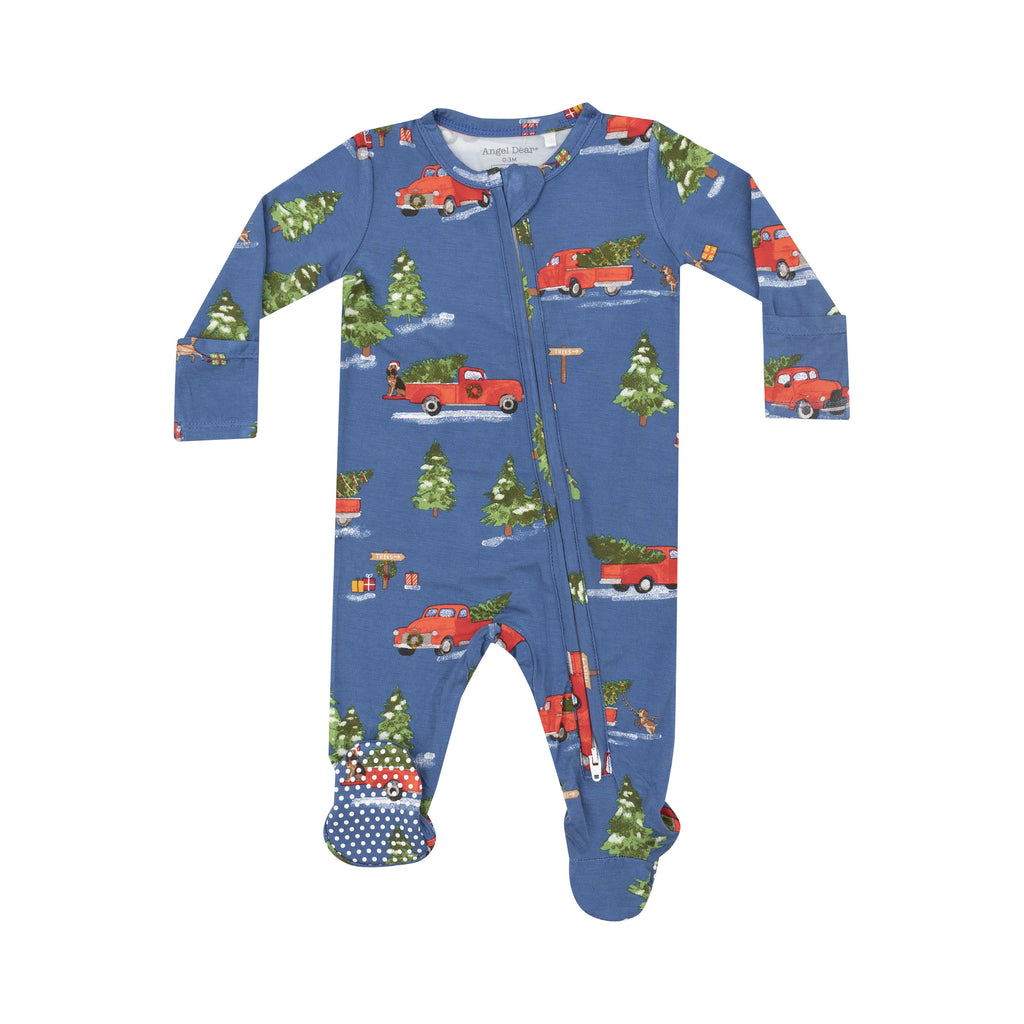Holiday 2-Way Zipper Footie