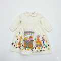 Fall Harvest Embroidered Dress