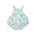 Muslin Ruffled Bubble Sunsuit