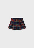 Girl Tweed Plaid Shorts