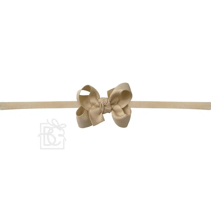 1/4" Multi Loop Grosgrain Headband Bow