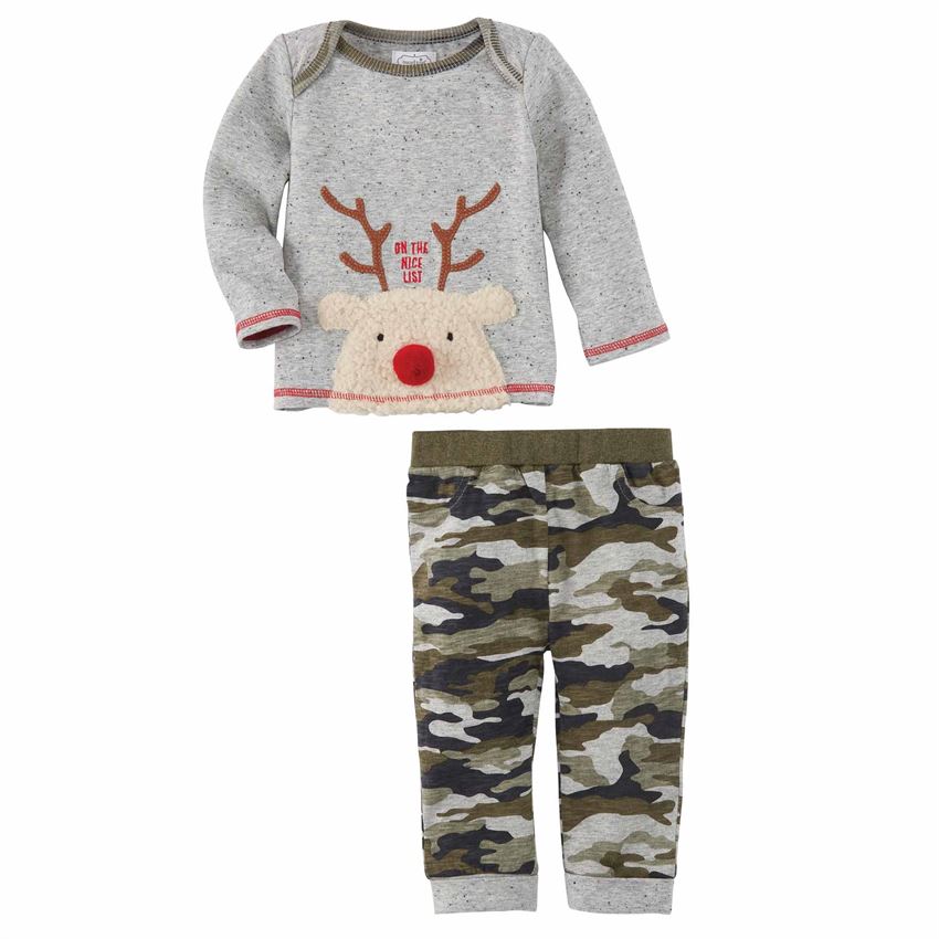 Baby Boy 2 pc Christmas Outfit