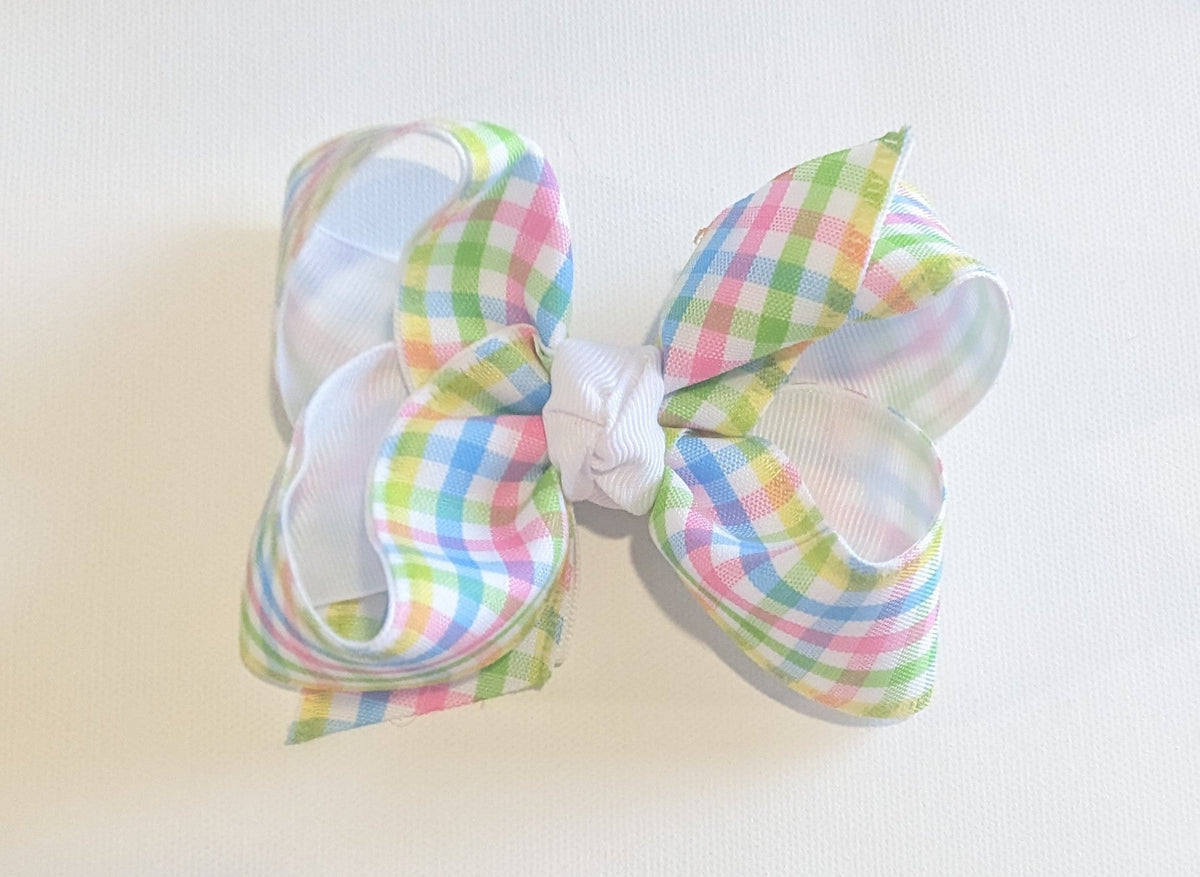 Spring Grosgrain Bows w/Clip