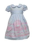 Easter Floral Emb Dress