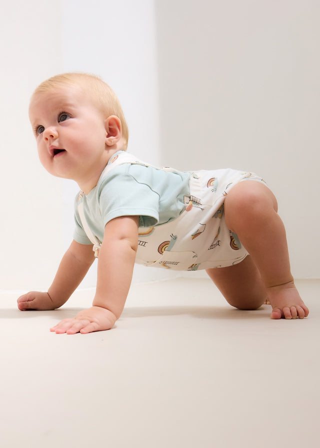 Baby Boy Cotton Overall