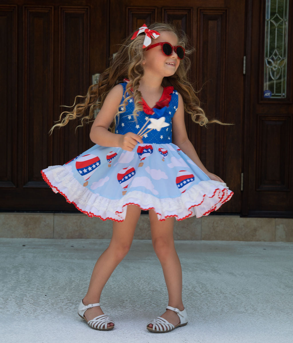 Home Of The Brave Twirl Dress