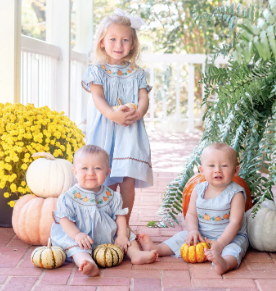 Smocked Dress & Bloomers Set
