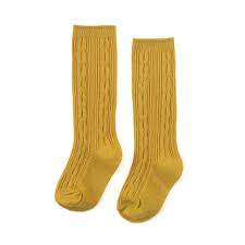 Little Stocking Cable Knee Socks
