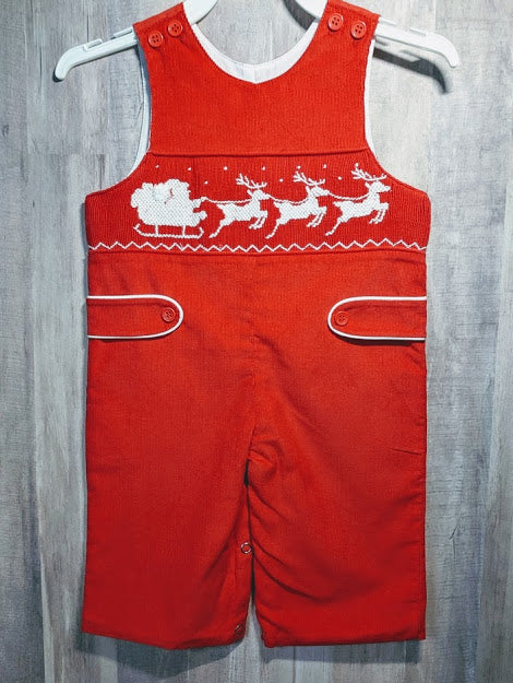Baby Boy Christmas Romper/Coverall