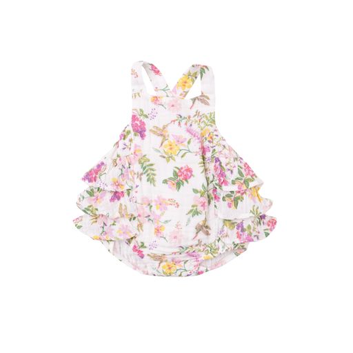 Muslin Ruffled Bubble Sunsuit