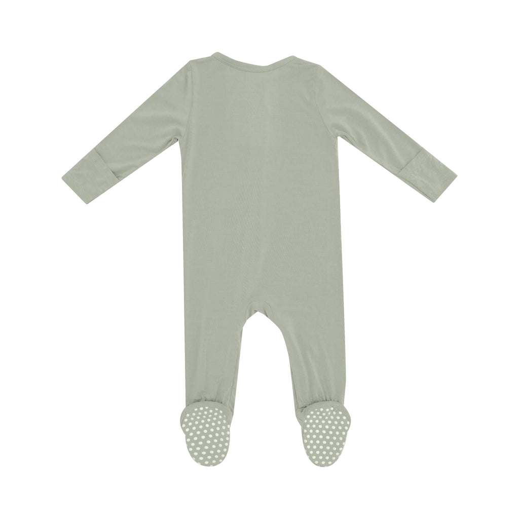 Basics Bamboo 2-Way Zipper Footie