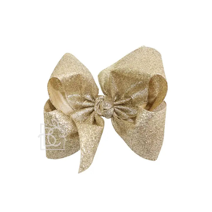 5.5" Glitter Hair Bows