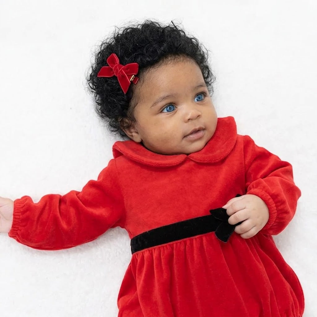 Velour Bubble w/Peter Pan Collar