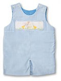 Rosalina Boy's Smocked Romper