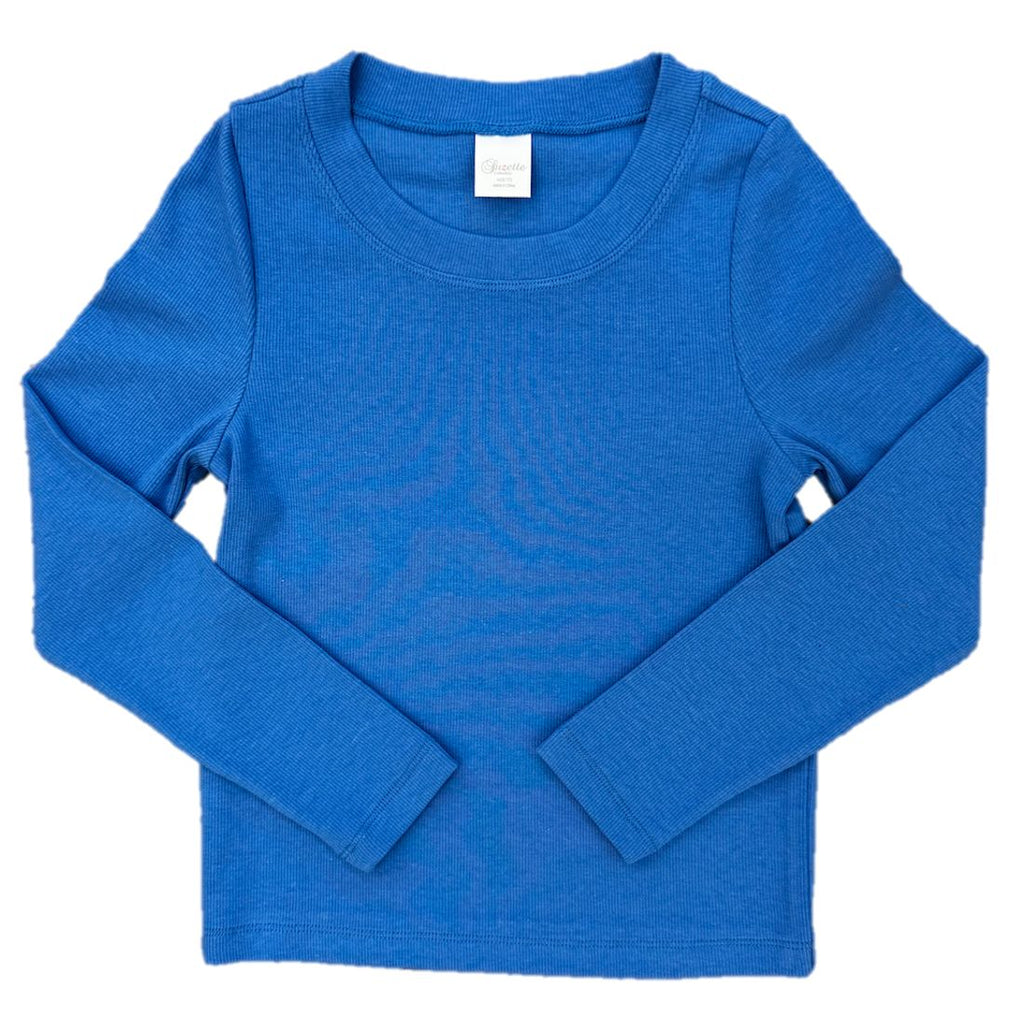 Junior & Teen L/S Ribbed Top