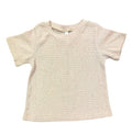 Juniors Holiday Rhinestone Dotted S/S Top