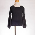 Bubble Sleeve Top