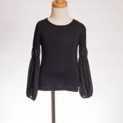 Bubble Sleeve Top