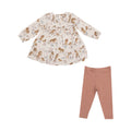 Girl Dress & Legging Set