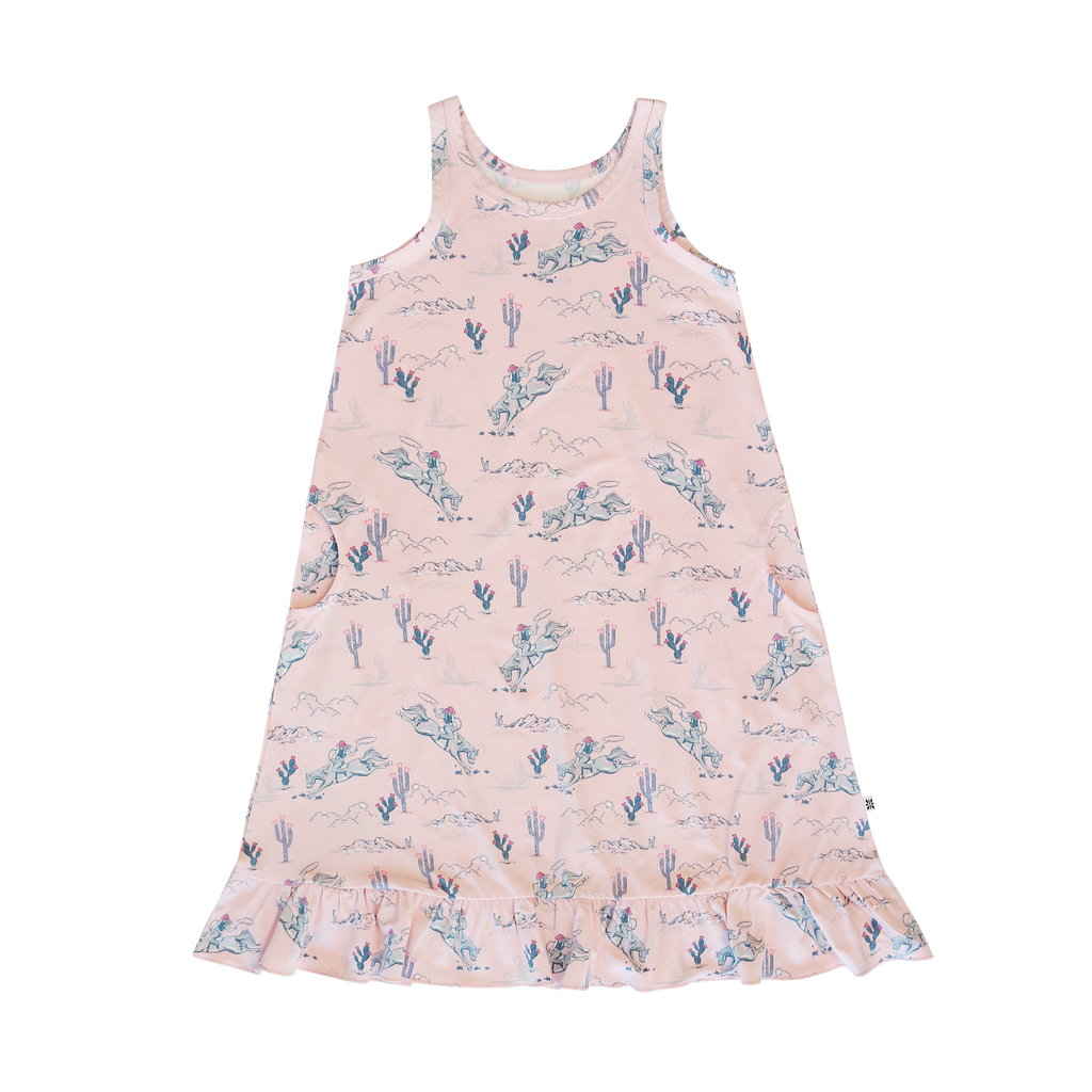 Girl Sleeveless Gown