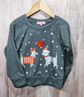 Girl's Graphic Christmas Tee's