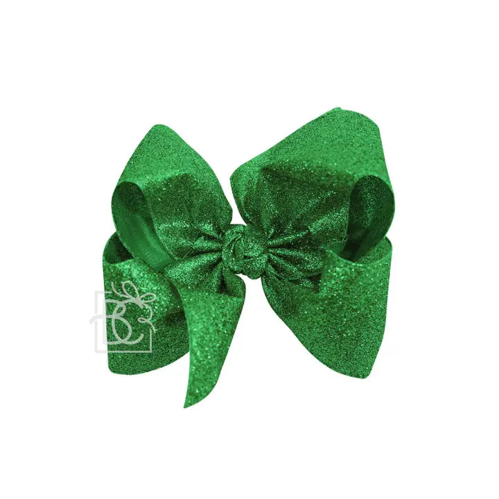 5.5" Glitter Hair Bows