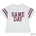 Game Day Glitter Box S/S T-Shirt