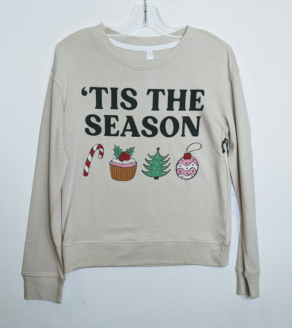 Junior L/S Christmas Graphic T-Shirt