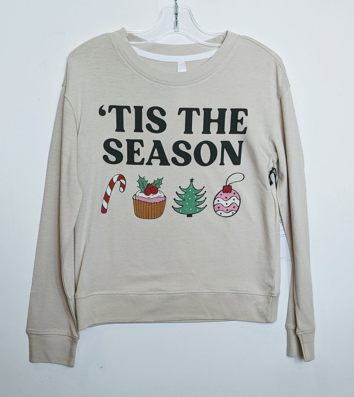 Junior L/S Christmas Graphic T-Shirt