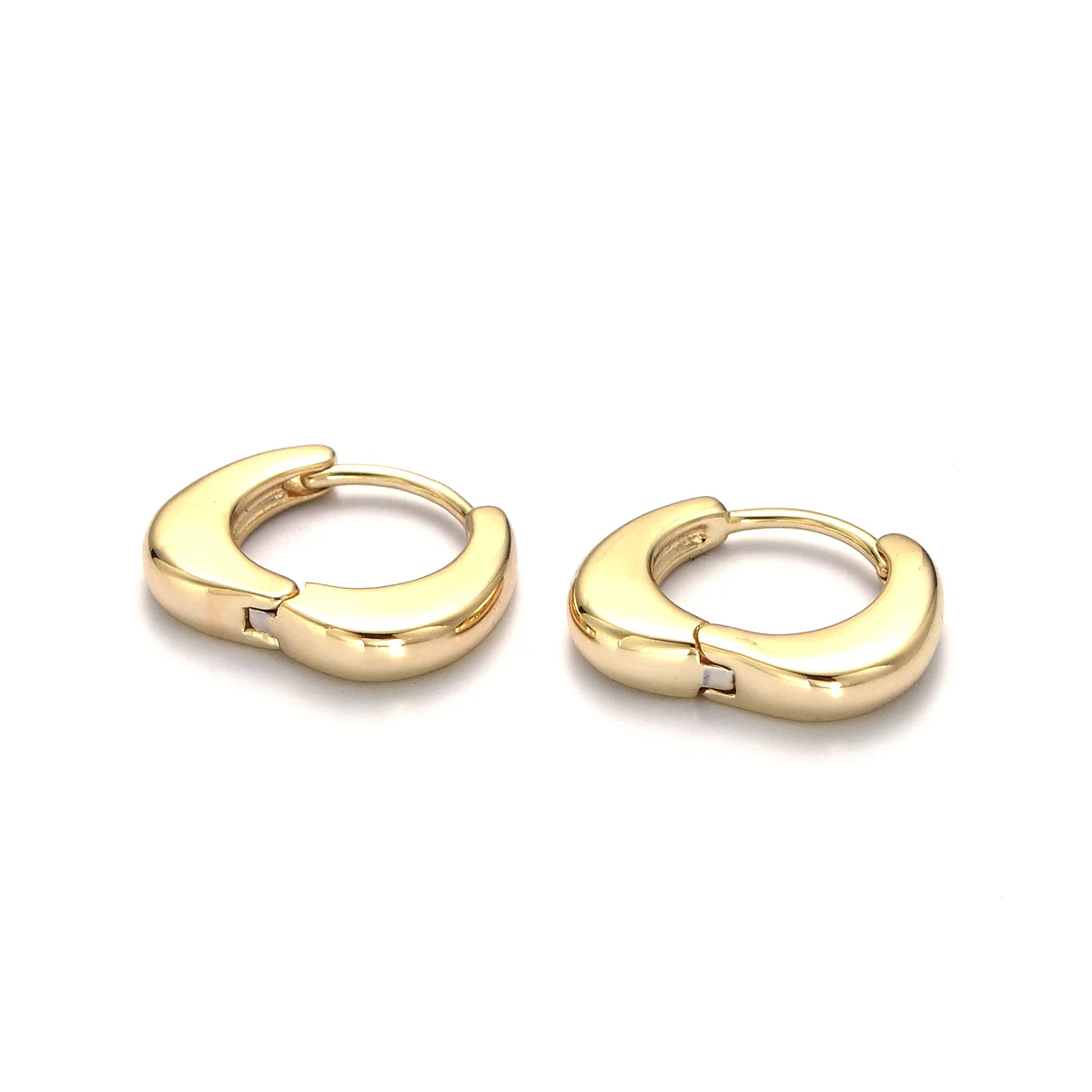 Gold Huggie Earring