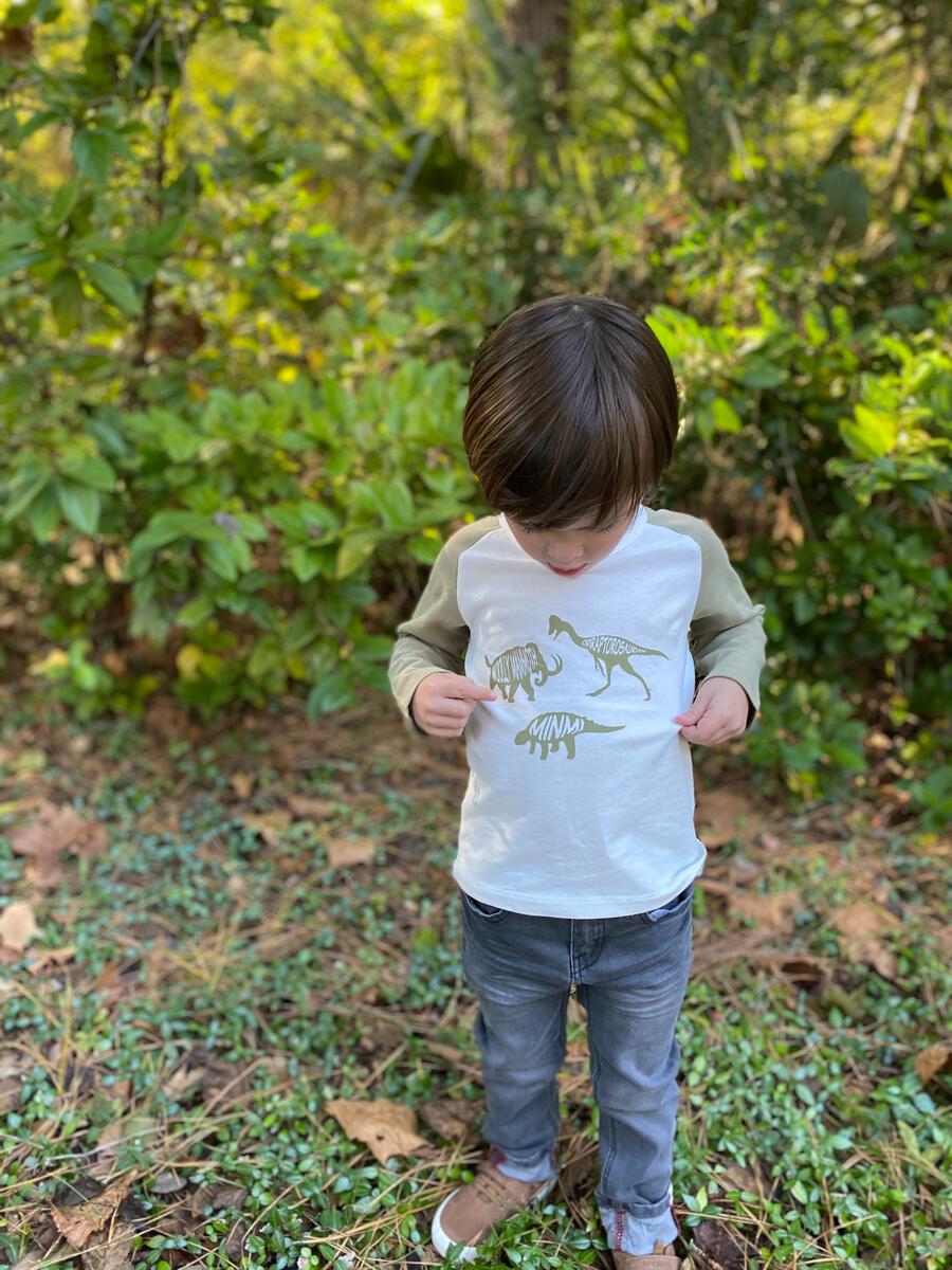 Ragland Printed Dinosaur T-Shirt