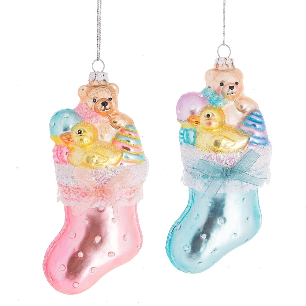 MidWest Glass Baby Ornament
