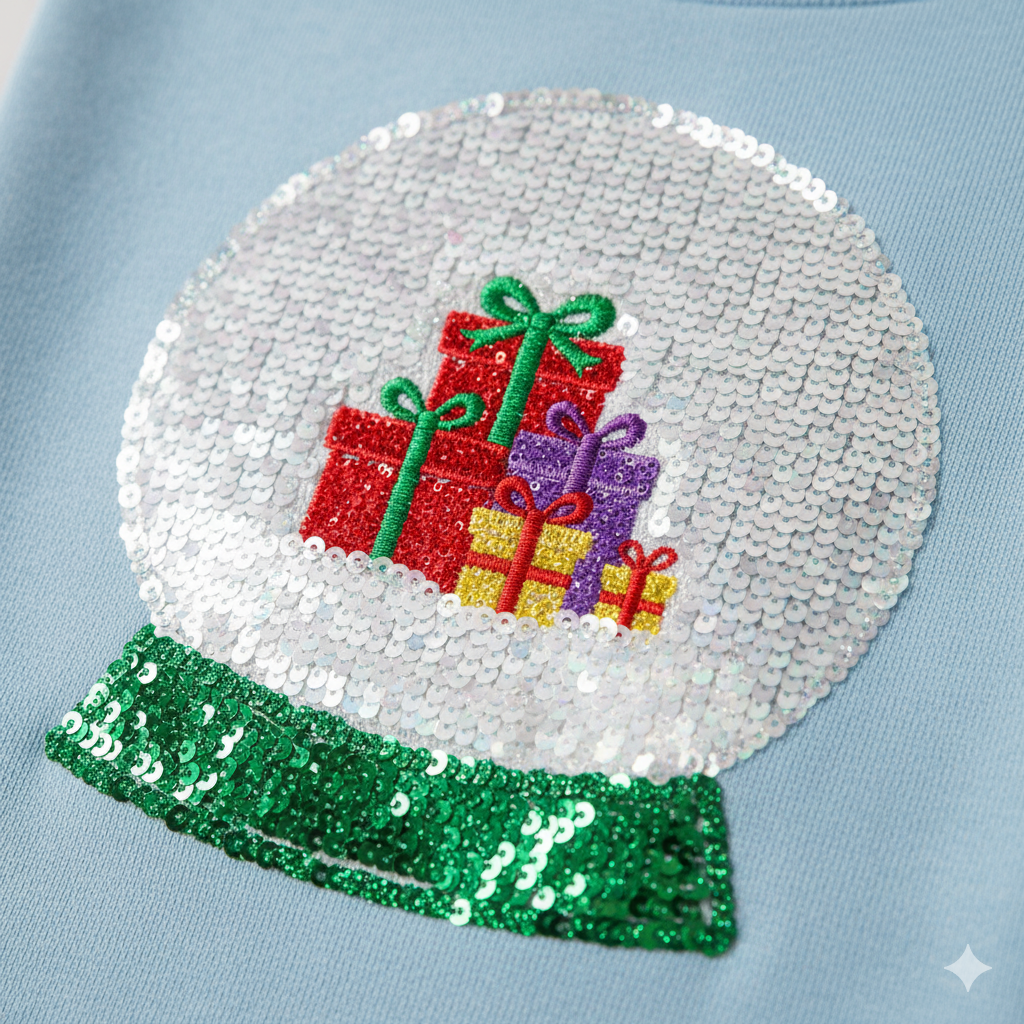 Junior Snow Globe Sweatshirt