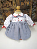Baby Girl 2 pc Christmas Outfit