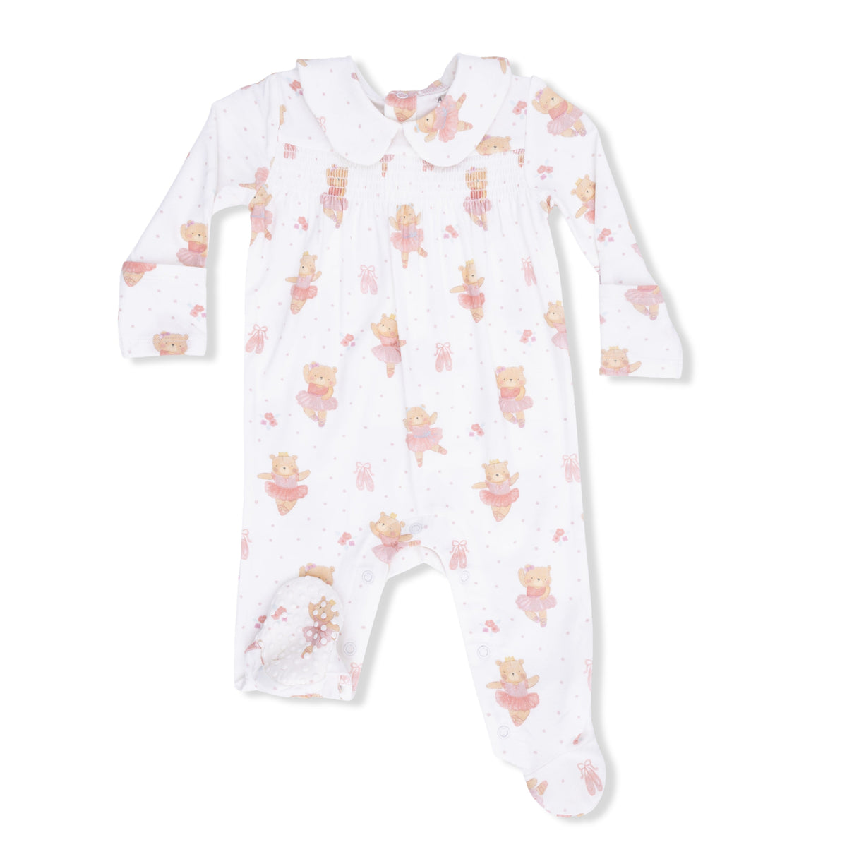 Girl Peter Pan Snap Footie