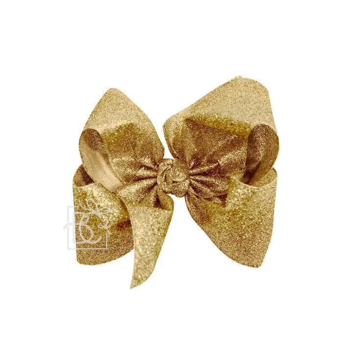 5.5" Glitter Hair Bows