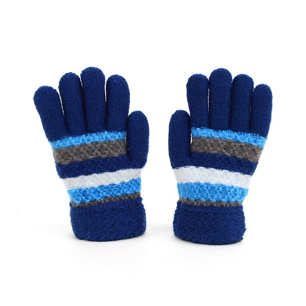 Boy's Knit Gloves