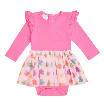 Long Sleeve Tutu Bodysuit
