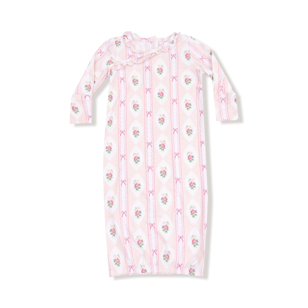 Baby Girl Bamboo Kimono Gown