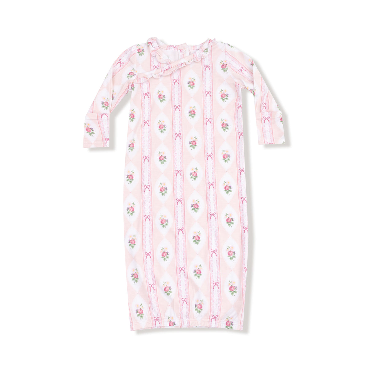 Baby Girl Bamboo Kimono Gown