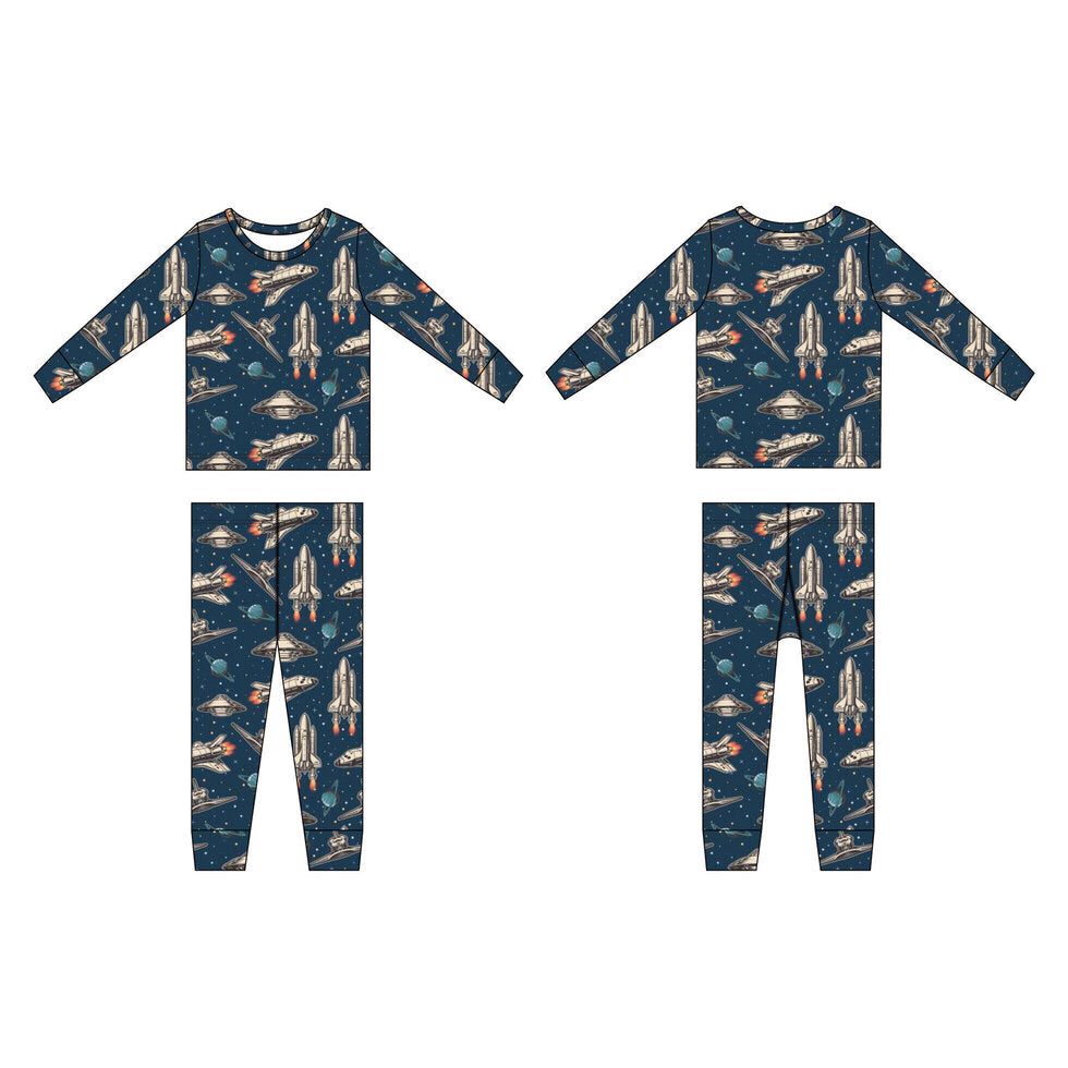Boy's Two Piece L/S PJ Set