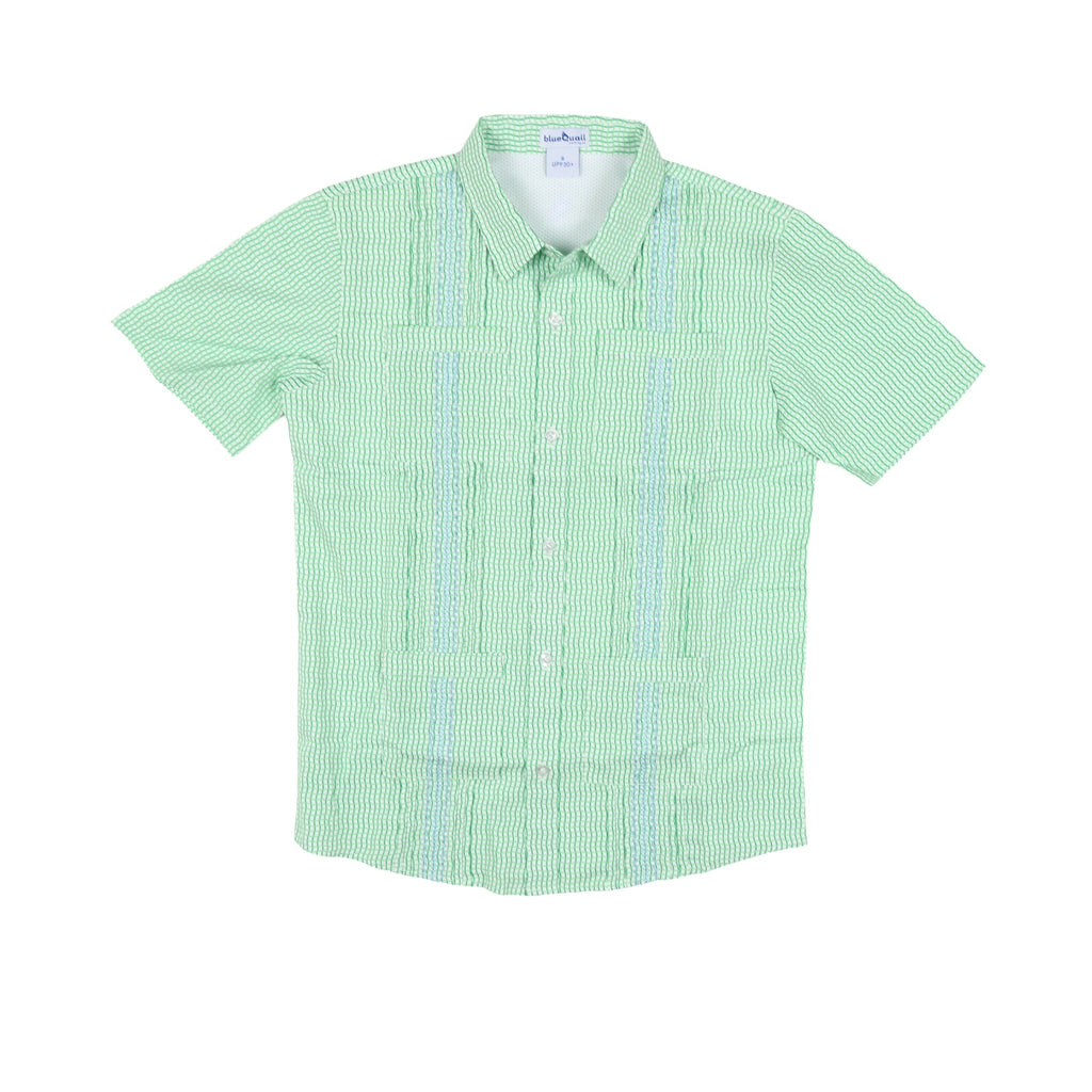 Boy S/S Guayabera